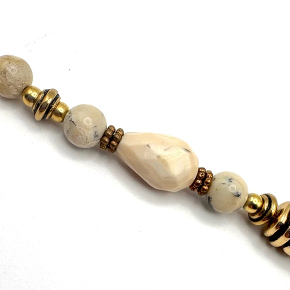 Studio Barse Natural African Opal & Golden Bronze Southwestern Toggle Bracelet - Picture 4 of 7